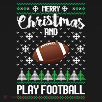 Football Ugly Christmas Backpack thumb 2