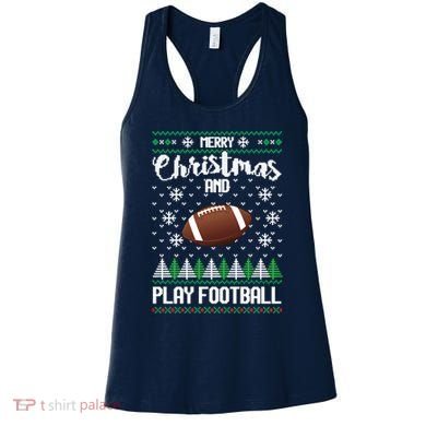 Football Ugly Christmas Women's Tank Top