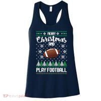 Football Ugly Christmas Women's Tank Top thumb 0