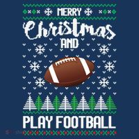 Football Ugly Christmas Baby Bodysuit thumb 2