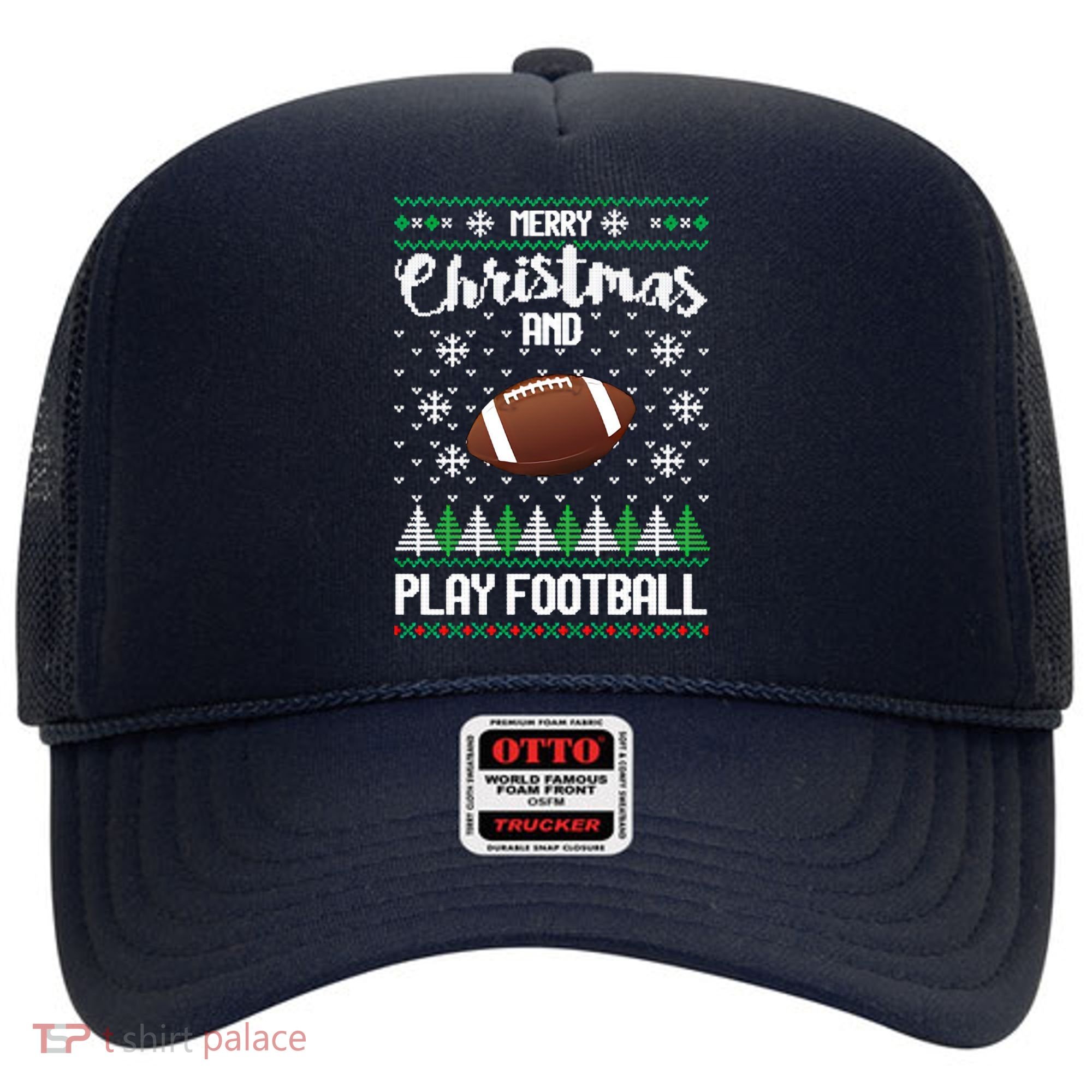 Football Ugly Christmas Hat