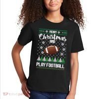 Football Ugly Christmas Kids T-Shirt thumb 2
