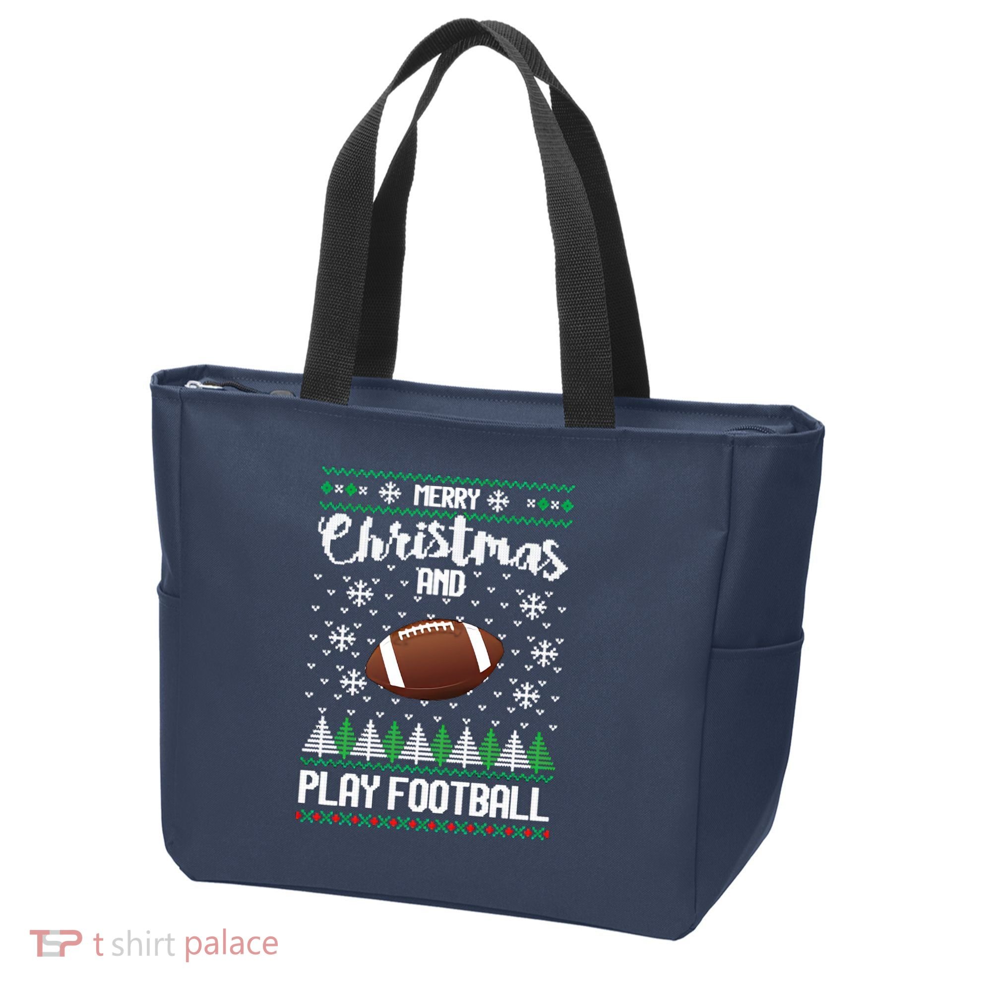 Football Ugly Christmas Tote Bag
