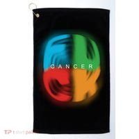 Fuck All Cancer Golf Towel thumb 0