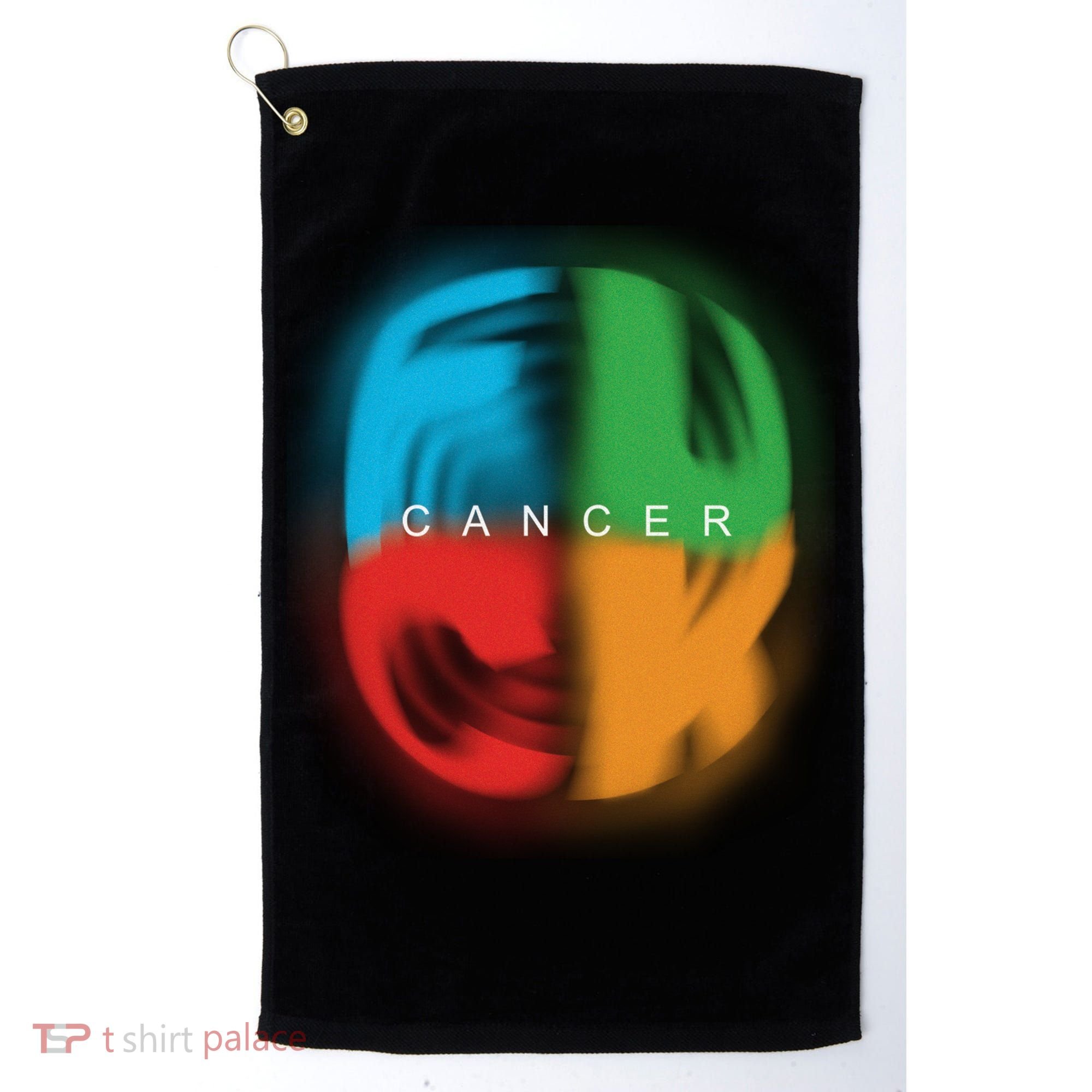 Fuck All Cancer Golf Towel