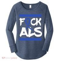 F*uck ALS Women's Perfect Tri Tunic Long Sleeve Shirt thumb 0