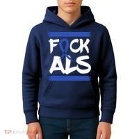 F*uck ALS Kids Hoodie thumb 4
