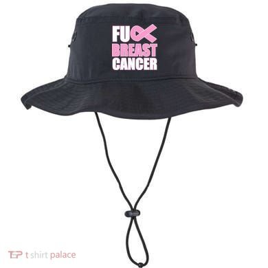 Fuck Breast Cancer Fight Logo Bucket Hat