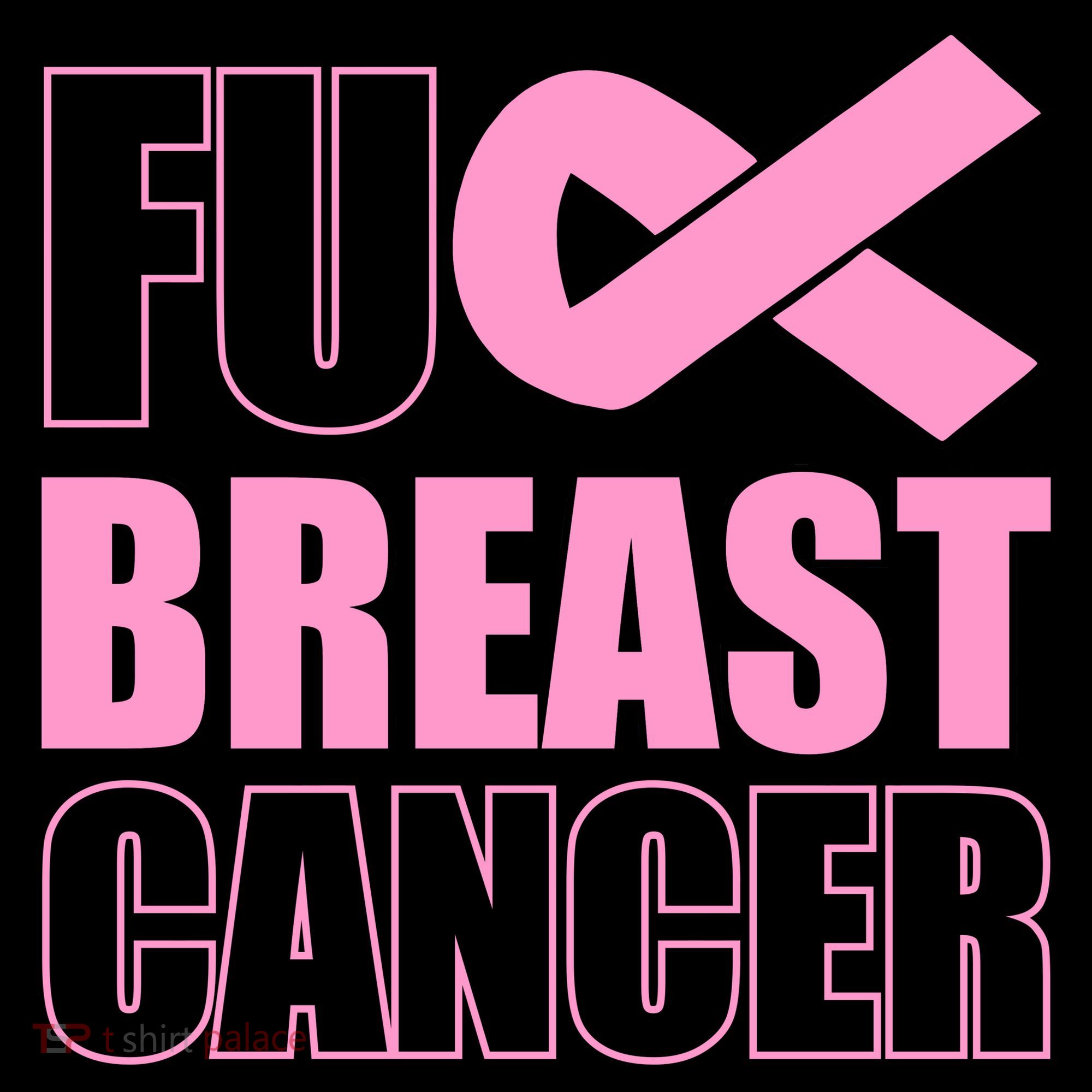Fuck Breast Cancer Fight Logo Coffee Mug