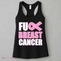Fuck Breast Cancer Fight Logo Women's Tank Top thumb 3