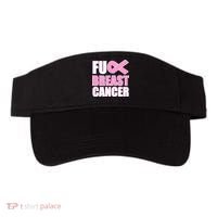 Fuck Breast Cancer Fight Logo Visor thumb 0
