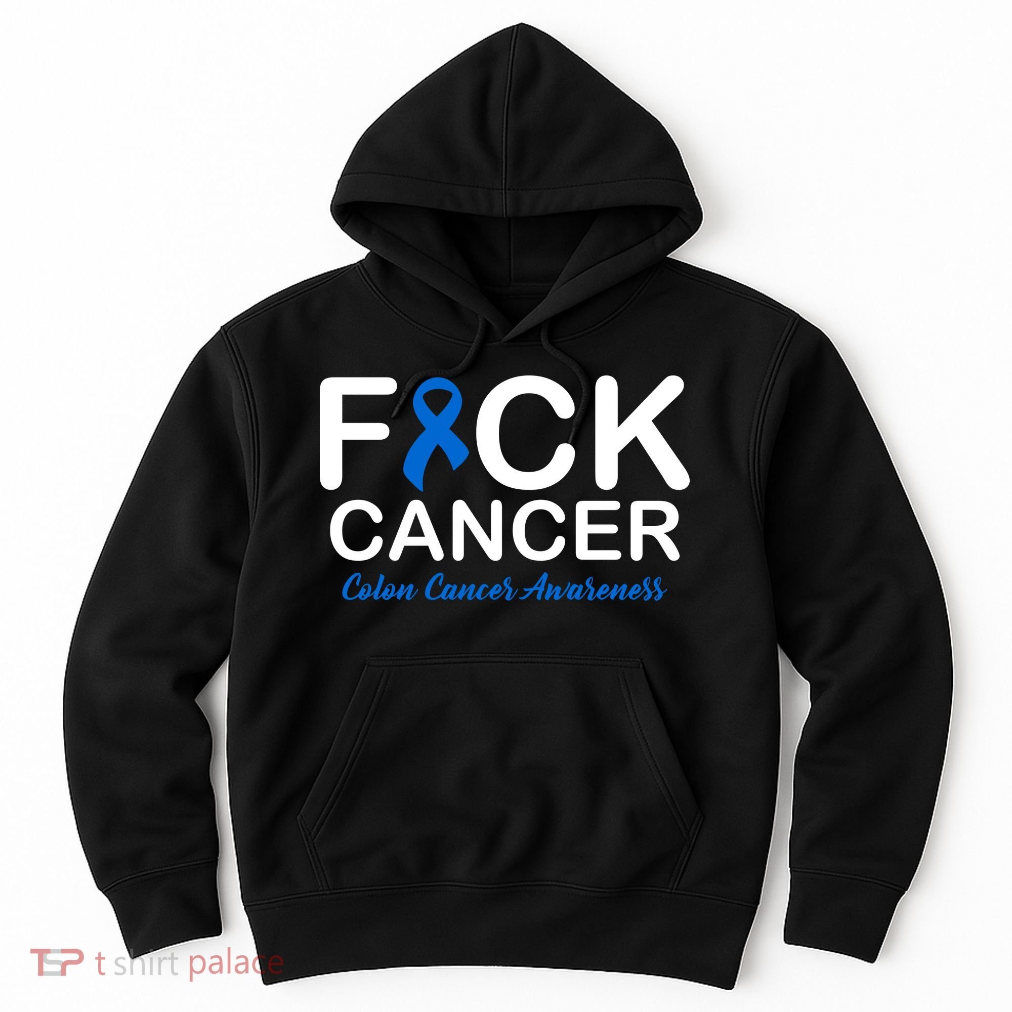 Fuck Cancer Colon Cancer Awareness Hoodie