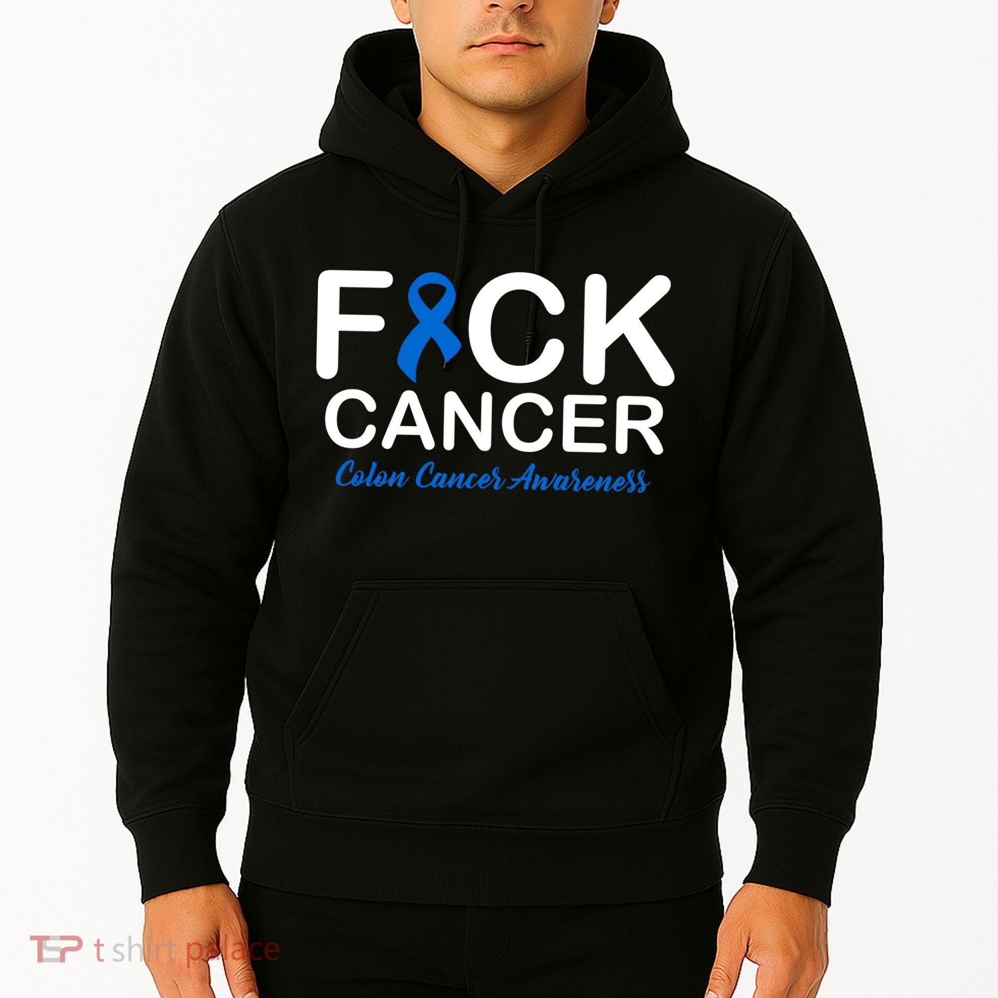 Fuck Cancer Colon Cancer Awareness Hoodie