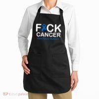 Fuck Cancer Colon Cancer Awareness Apron thumb 2