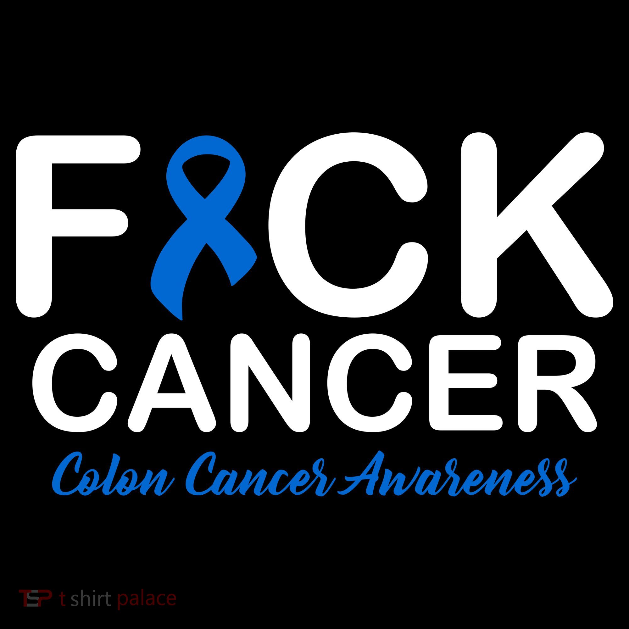 Fuck Cancer Colon Cancer Awareness Mousepad
