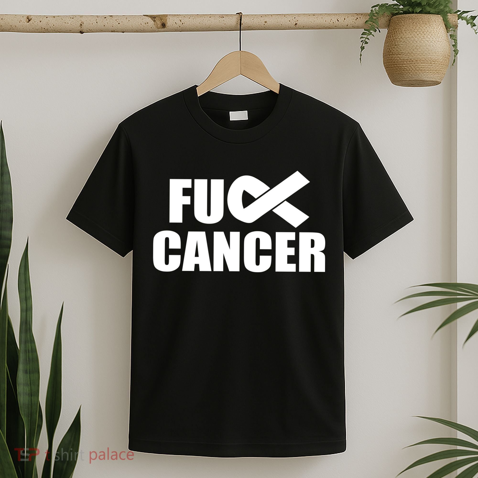 Fuck Cancer Fight Logo T-Shirt