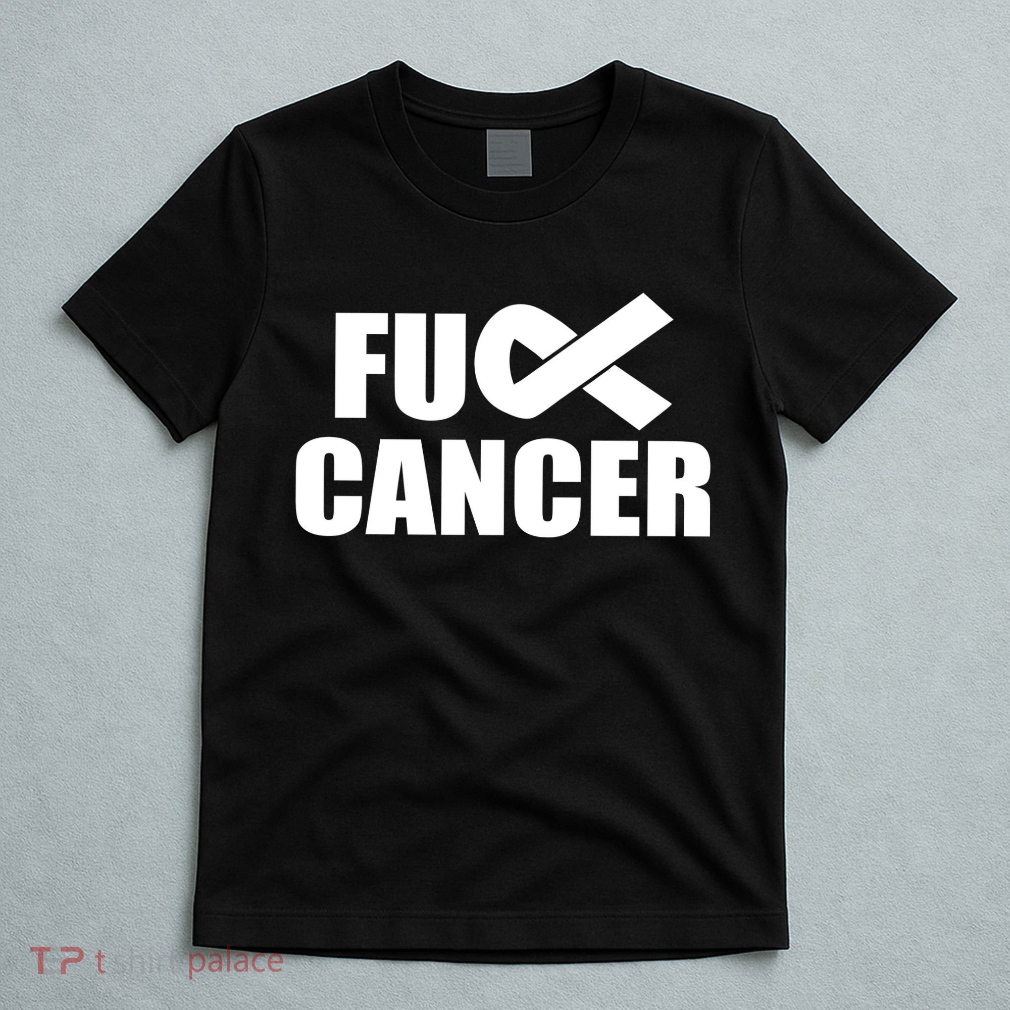 Fuck Cancer Fight Logo T-Shirt
