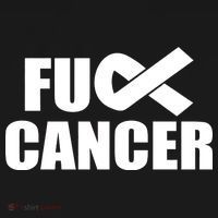Fuck Cancer Fight Logo Backpack thumb 2