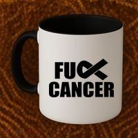 Fuck Cancer Fight Logo Coffee Mug thumb 2