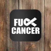 Fuck Cancer Fight Logo Coaster thumb 0