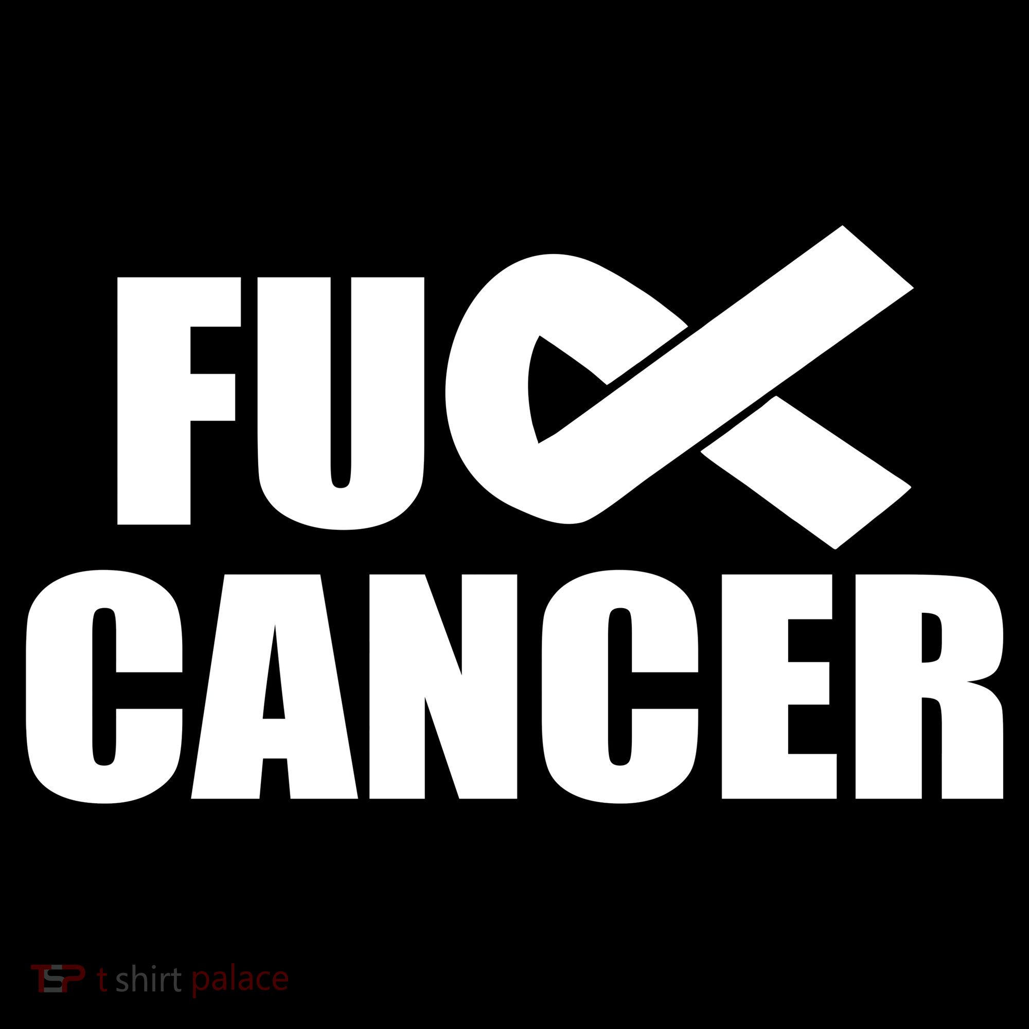 Fuck Cancer Fight Logo Women's Tank Top