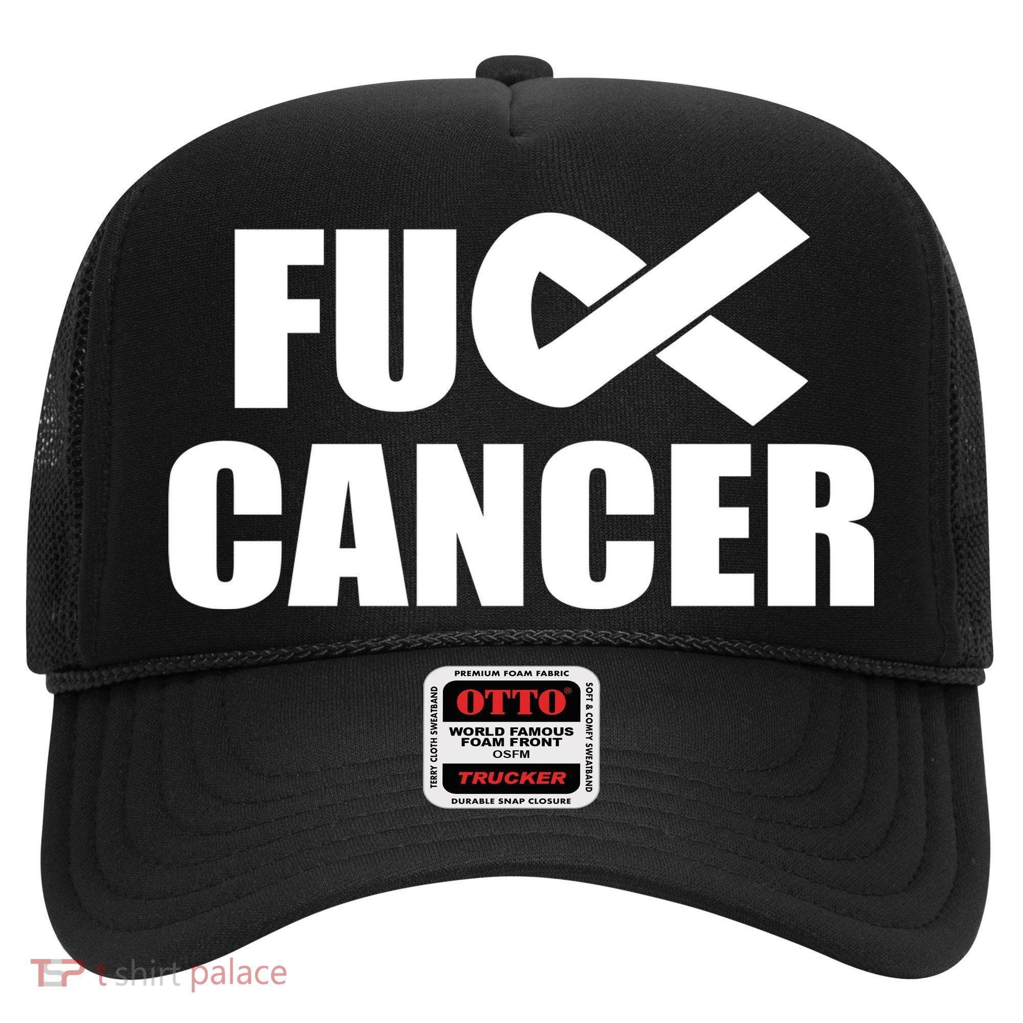 Fuck Cancer Fight Logo Hat