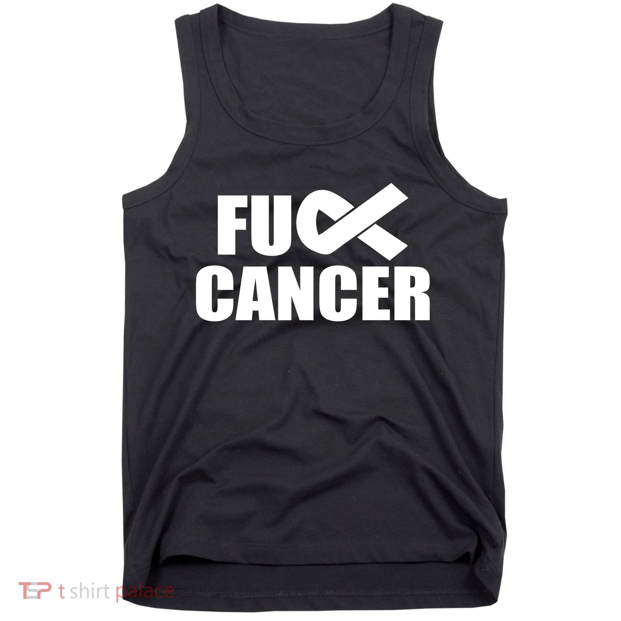 Fuck Cancer Fight Logo Tank Top