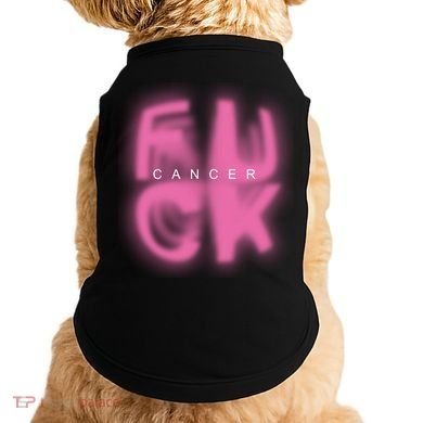 Fuck Cancer Logo Doggie Tank