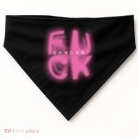 Fuck Cancer Logo USA-Made Doggie Bandana thumb 0