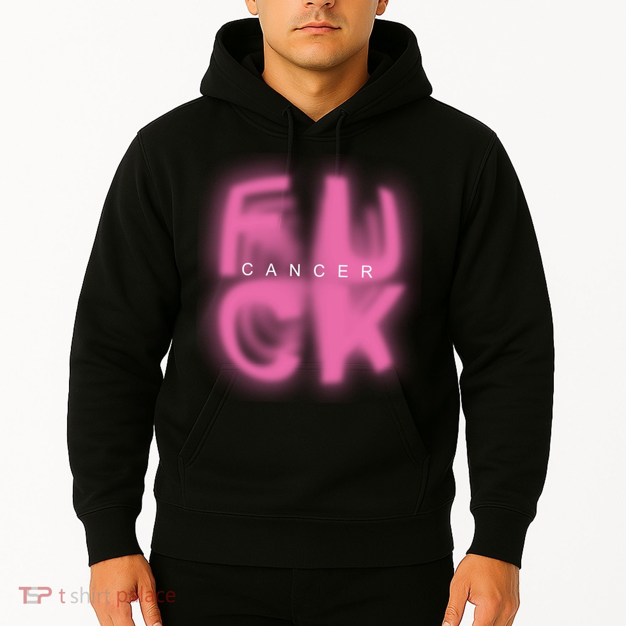 Fuck Cancer Logo Hoodie
