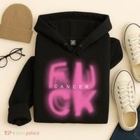 Fuck Cancer Logo Hoodie thumb 4
