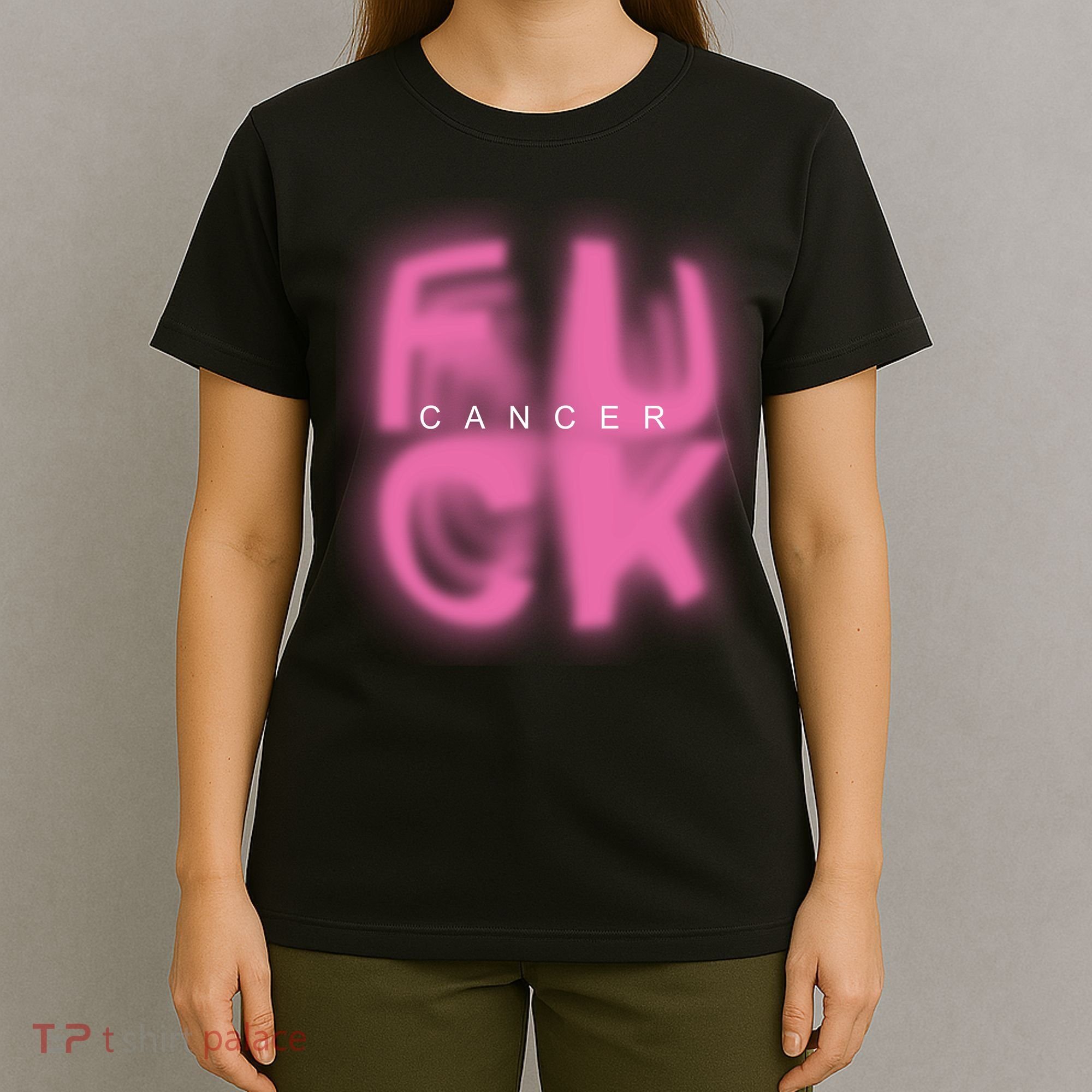 Fuck Cancer Logo T-Shirt