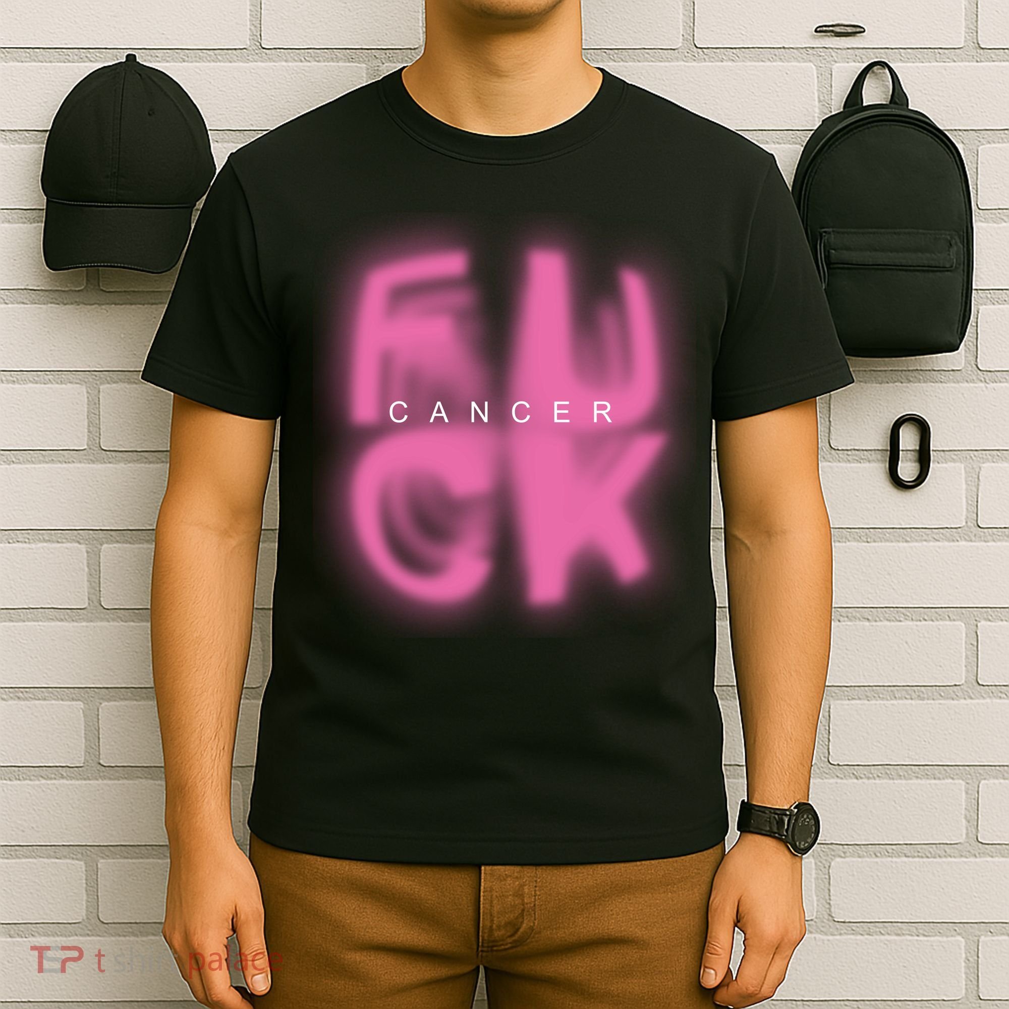 Fuck Cancer Logo T-Shirt