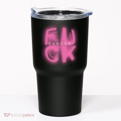Fuck Cancer Logo Tumbler