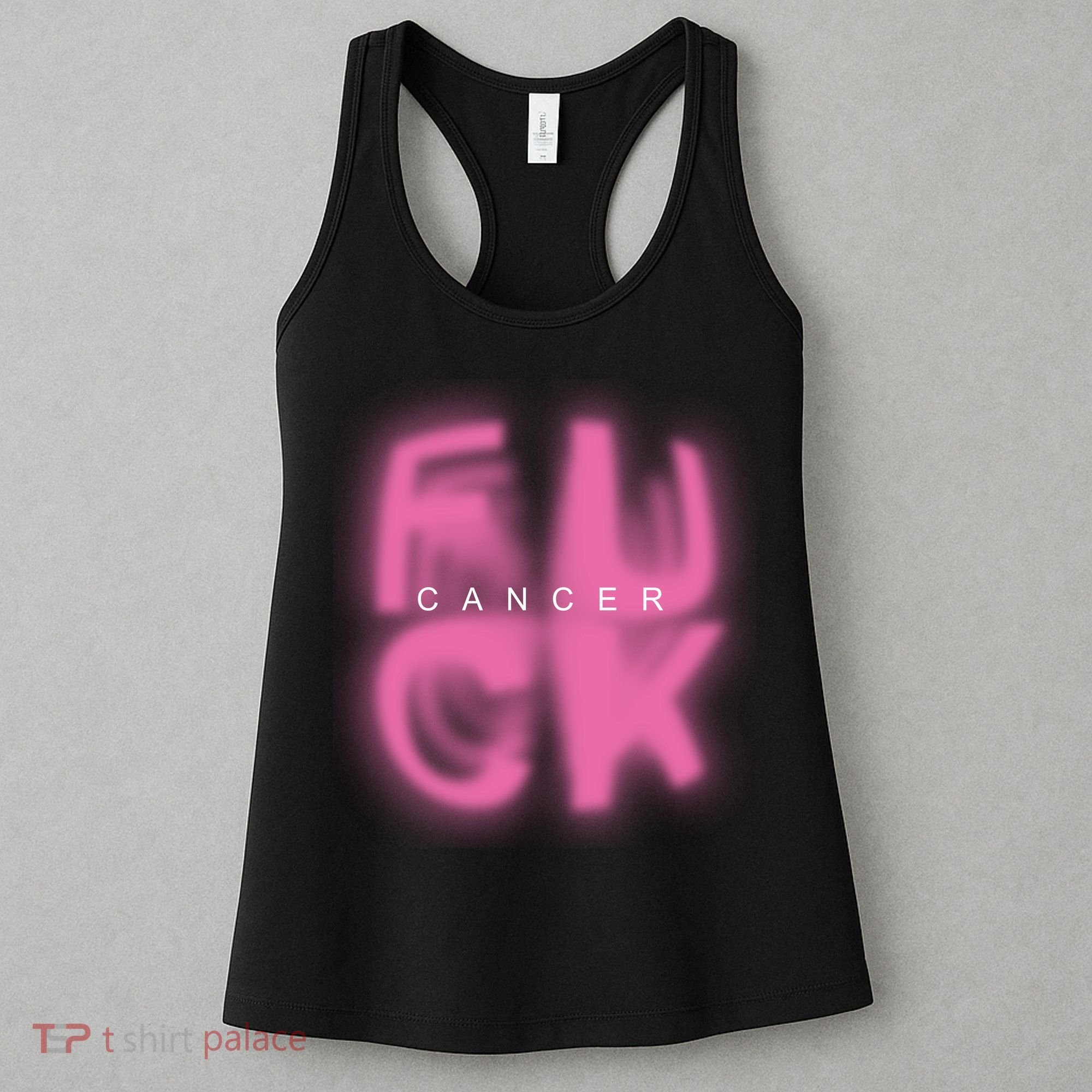 Fuck Cancer Logo Women's Tank Top