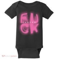 Fuck Cancer Logo Baby Bodysuit thumb 0