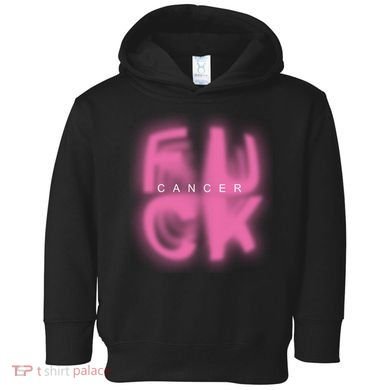 Fuck Cancer Logo Toddler Hoodie