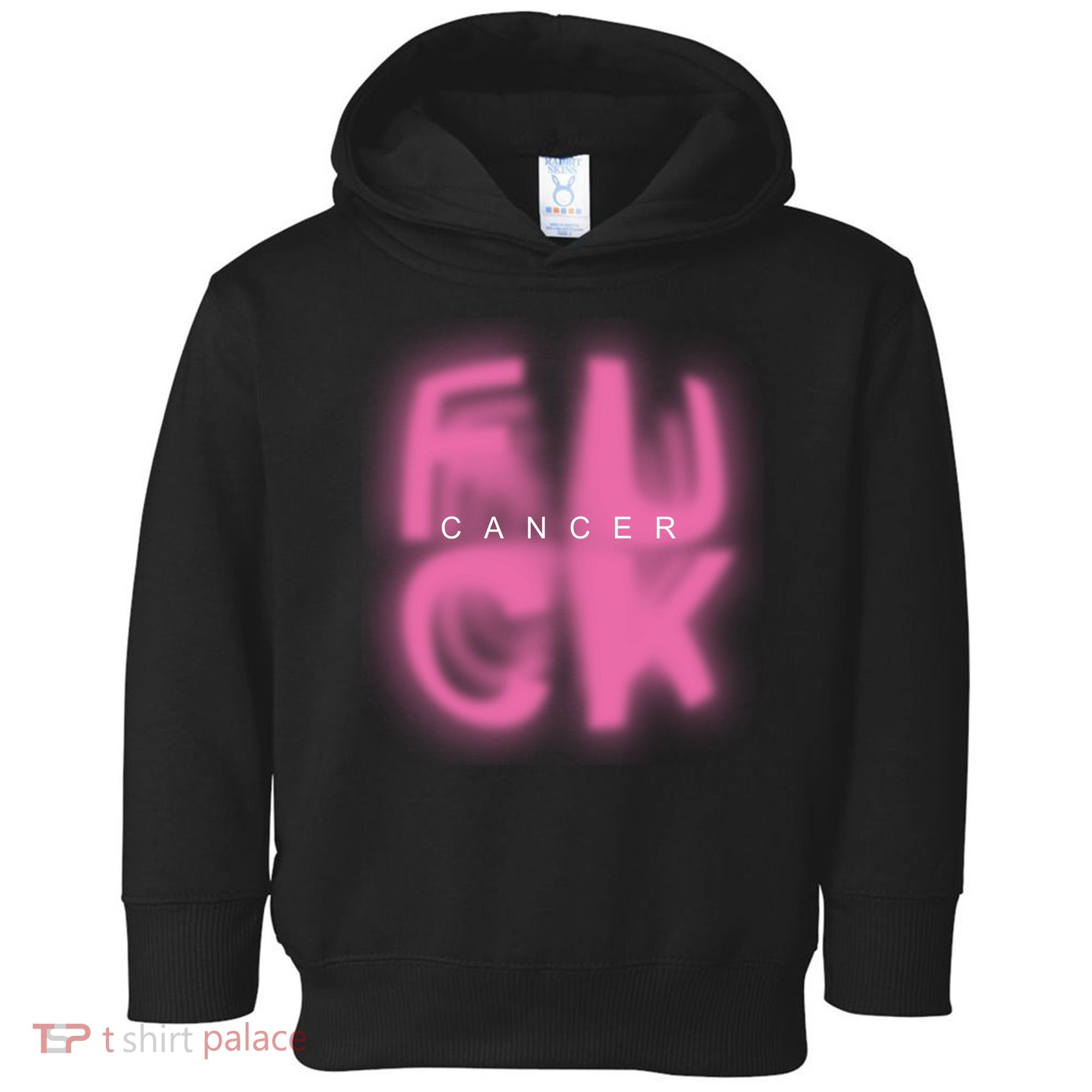 Fuck Cancer Logo Toddler Hoodie