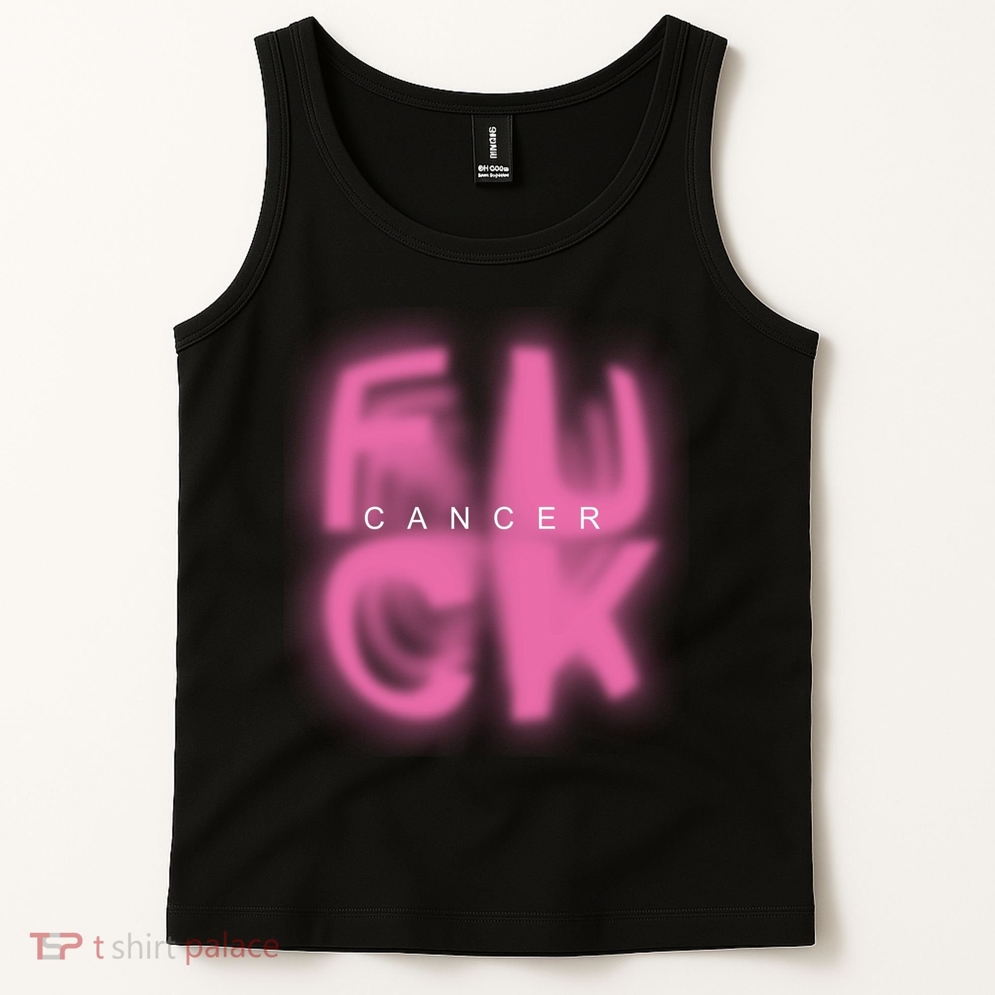 Fuck Cancer Logo Tank Top