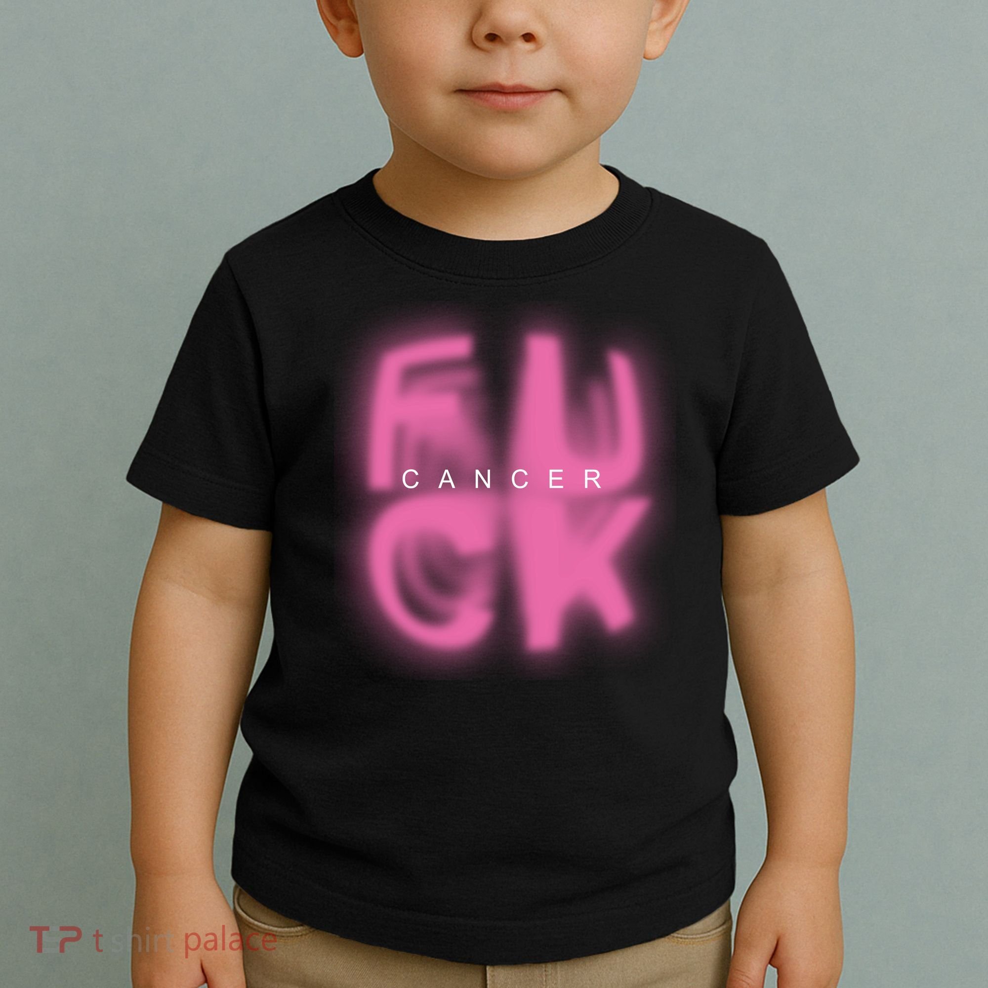 Fuck Cancer Logo Toddler T-Shirt