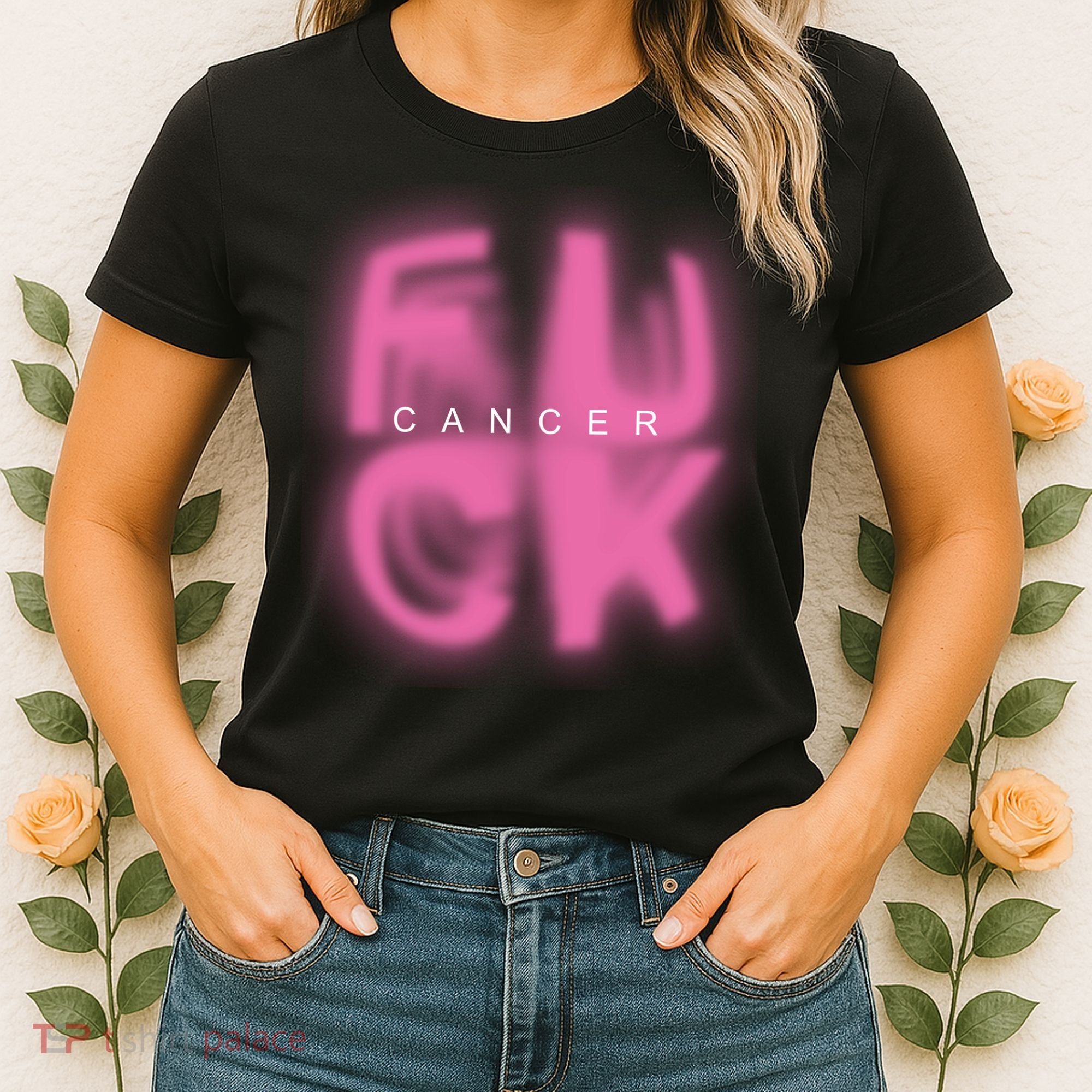Fuck Cancer Logo Women's T-Shirt