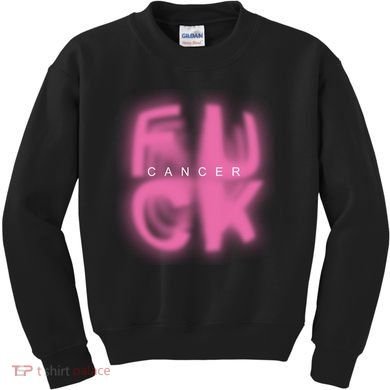 Fuck Cancer Logo Kids Sweatshirt
