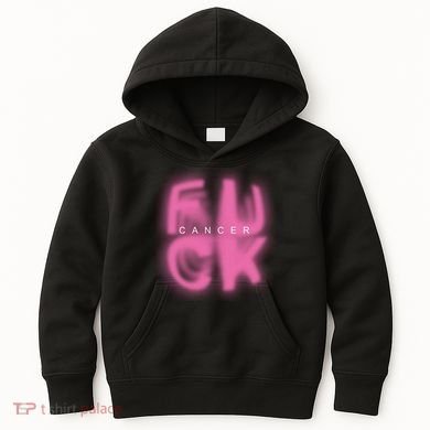 Fuck Cancer Logo Kids Hoodie