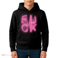 Fuck Cancer Logo Kids Hoodie thumb 4