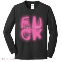 Fuck Cancer Logo Kids Long Sleeve Shirt thumb 0