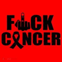 Fuck Cancer Ribbon Middle Finger Santa Hat thumb 1