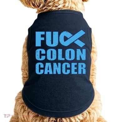 Fuck Colon Cancer Doggie Tank