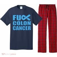 Fuck Colon Cancer Pajama Set thumb 0