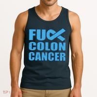 Fuck Colon Cancer Tank Top thumb 3