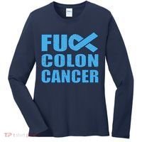 Fuck Colon Cancer Women's Long Sleeve Shirt thumb 0